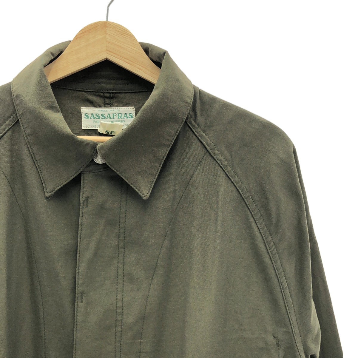 SASSAFRAS / Sassafras | fall leaf coat / Chin strap fall leaf coat | L | Men's