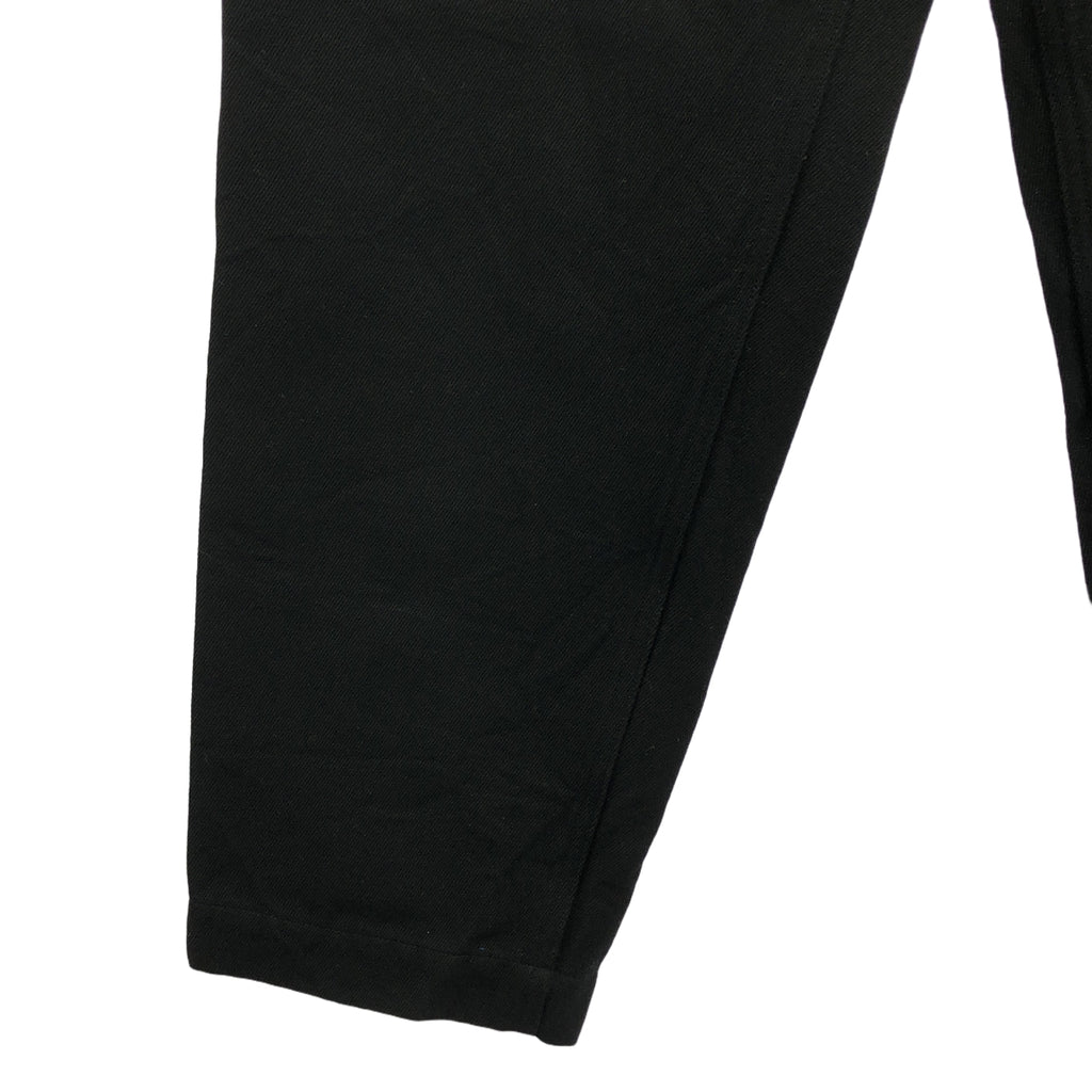 MHL. / エムエイチエルマーガレットハウエル | 2024AW | LIGHT COTTON WOOL DRILL PANTS / タック ワイドパンツ | 3 | ブラック | レディース