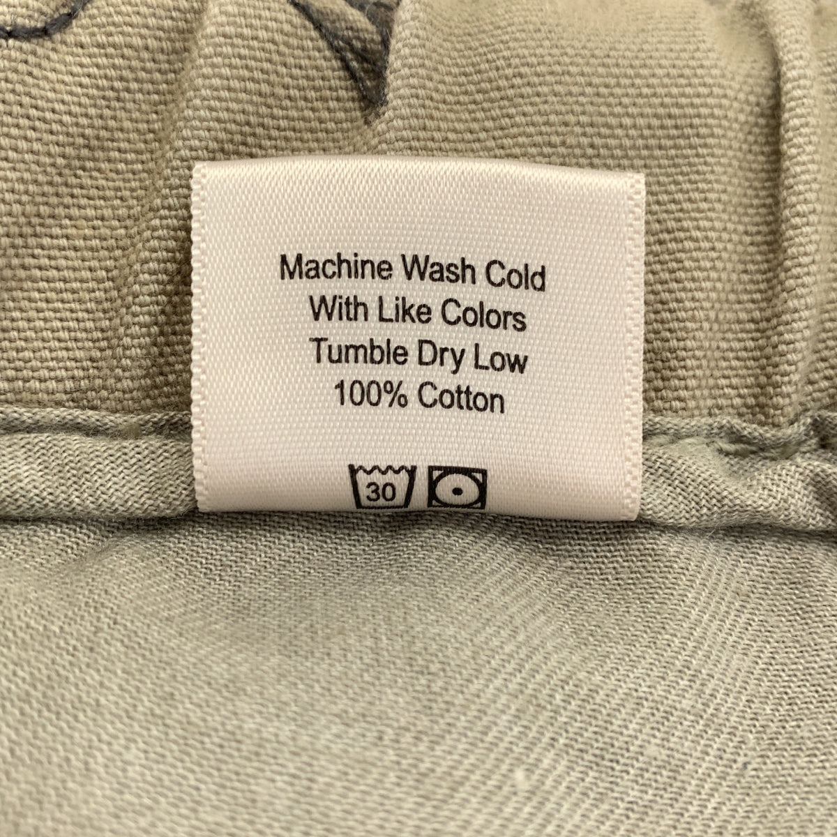 SAMUEL ZELIG / サミュエルゼリグ | 2024AW | Underdrawing Pant アートワーク 刺しゅう プリント コットン イージーパンツ | S | メンズ