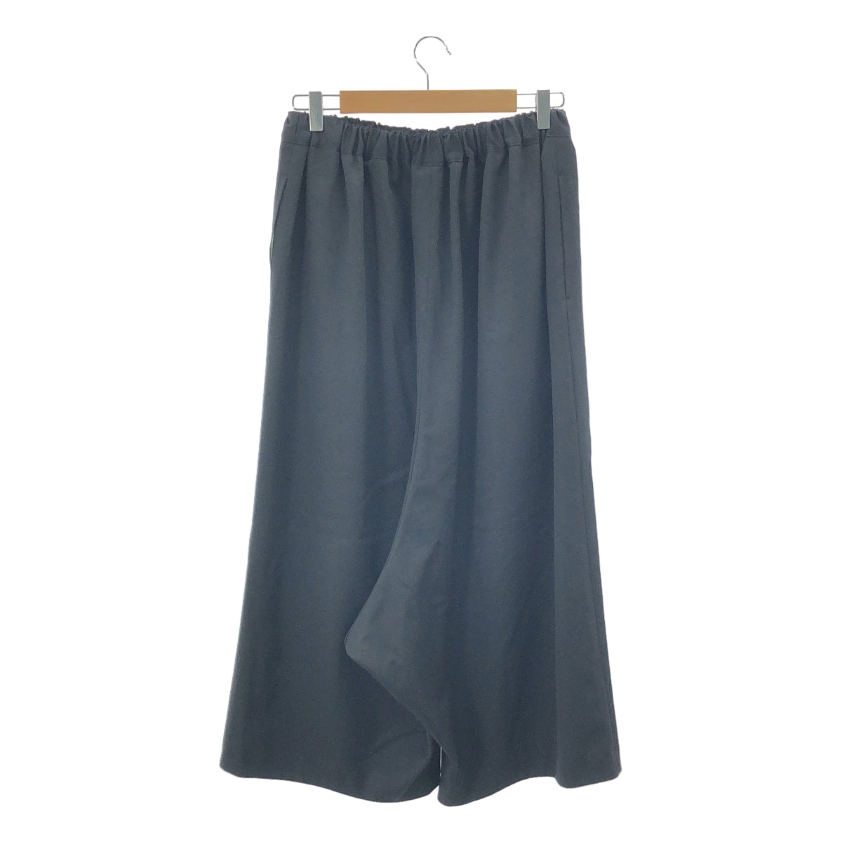 [狀況極佳] COMME des GARCONS | 2025SS | 羊毛華達呢 Easy Penguin 長褲 | M 碼 | 黑色 | 女款