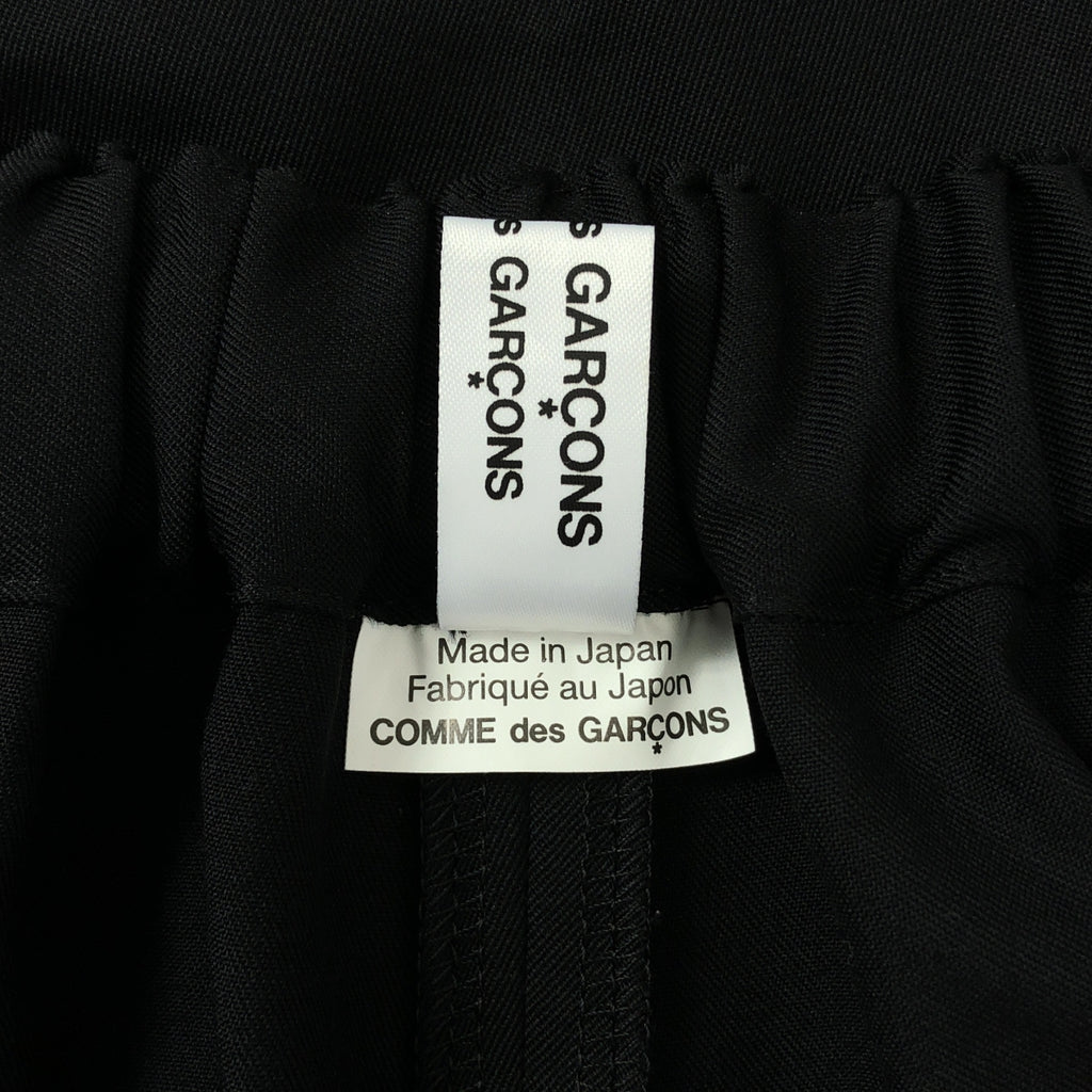[狀況極佳] COMME des GARCONS | 2025SS | 羊毛華達呢 Easy Penguin 長褲 | M 碼 | 黑色 | 女款