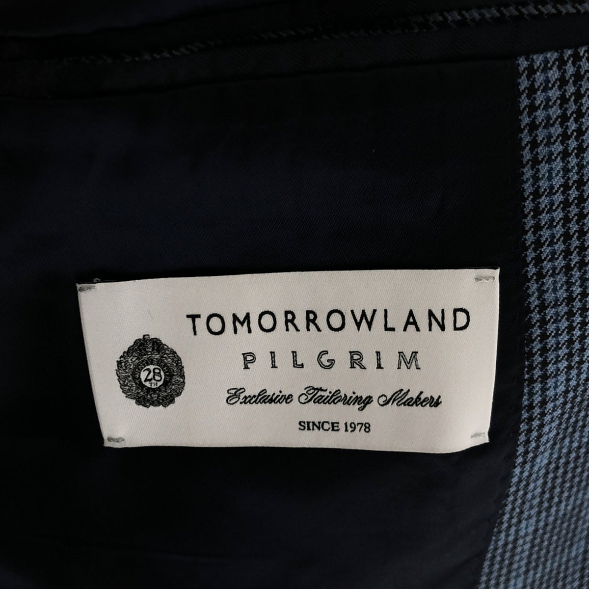 TOMORROWLAND PILGRIM / トゥモローランド ピルグリム | TAYLOR & LODGE社製生地 ウール 千鳥格子 チェ – KLD