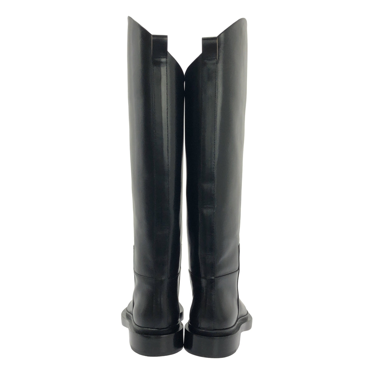 JIL SANDER / 질산더 | Asymmetrical Leather Boots 가죽 롱 부츠 | 36 |