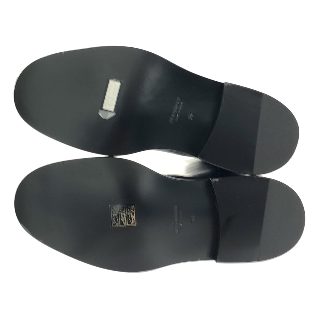 【新品】  JIL SANDER / 吉爾桑德 | Asymmetrical Leather  Boots 不對稱皮革長靴 | 36 | 黑色 | 女款