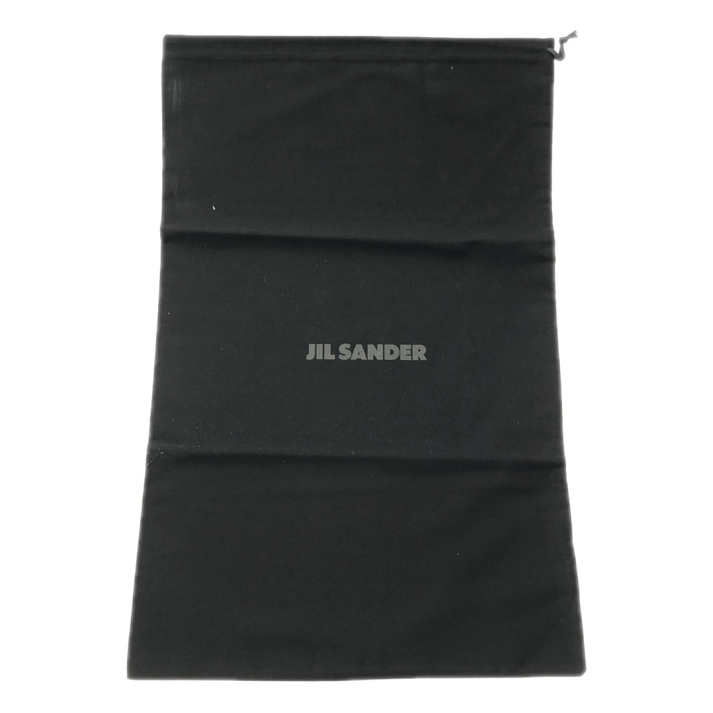 【新品】  JIL SANDER / 吉爾桑德 | Asymmetrical Leather  Boots 不對稱皮革長靴 | 36 | 黑色 | 女款