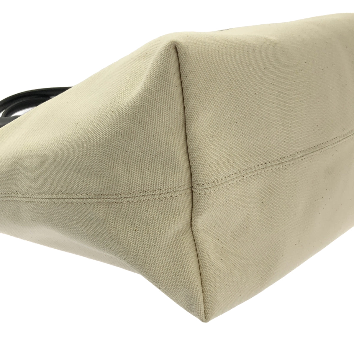 【美品】  BALENCIAGA / バレンシアガ | JUMBO ジャンボ BBロゴ キャンバス トートバッグ | ホワイト | レディース