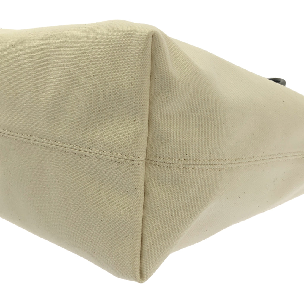 【美品】  BALENCIAGA / バレンシアガ | JUMBO ジャンボ BBロゴ キャンバス トートバッグ | ホワイト | レディース