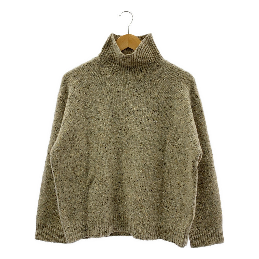 AURALEE / オーラリー | BABY CASHMERE KNIT ベビー カシミヤ タートルネック ニット | 3 | ベージュ | レディース