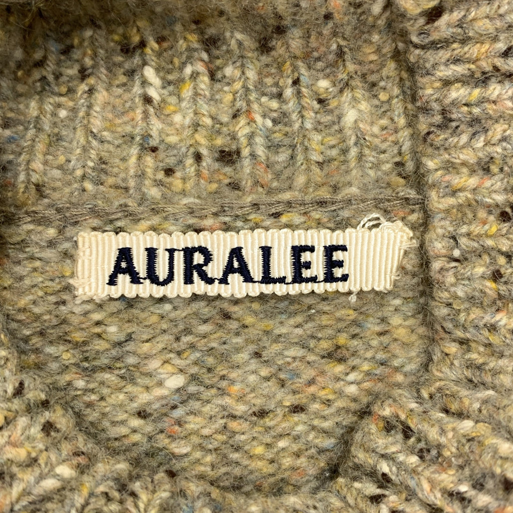 AURALEE / オーラリー | BABY CASHMERE KNIT ベビー カシミヤ タートルネック ニット | 3 | ベージュ | レディース