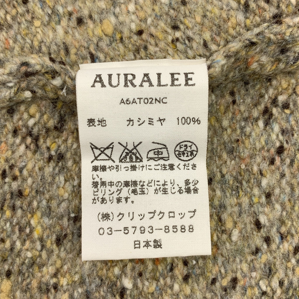 AURALEE / オーラリー | BABY CASHMERE KNIT ベビー カシミヤ タートルネック ニット | 3 | ベージュ | レディース