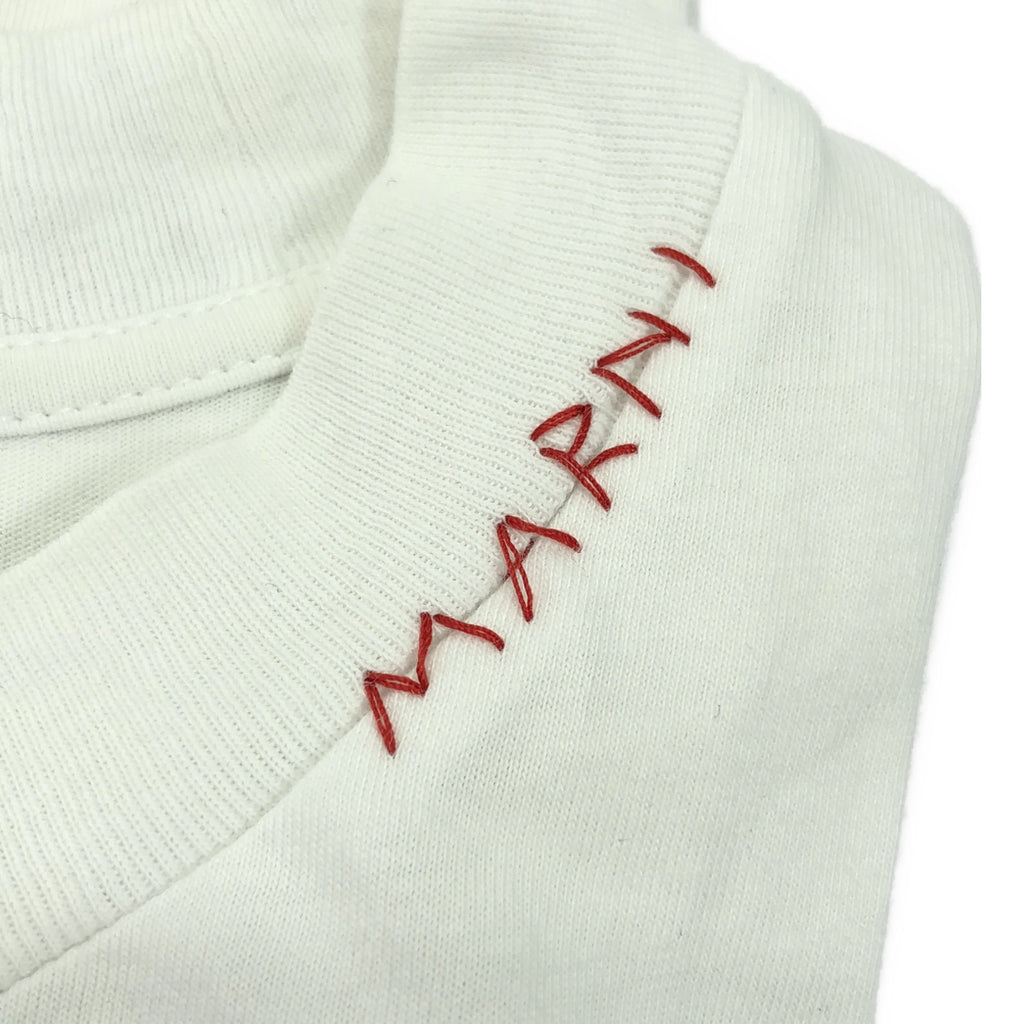 MARNI | 2024 春夏 | 有機棉三件 T 卹 (3 件套) | 尺寸 46 | 白色 | 男款
