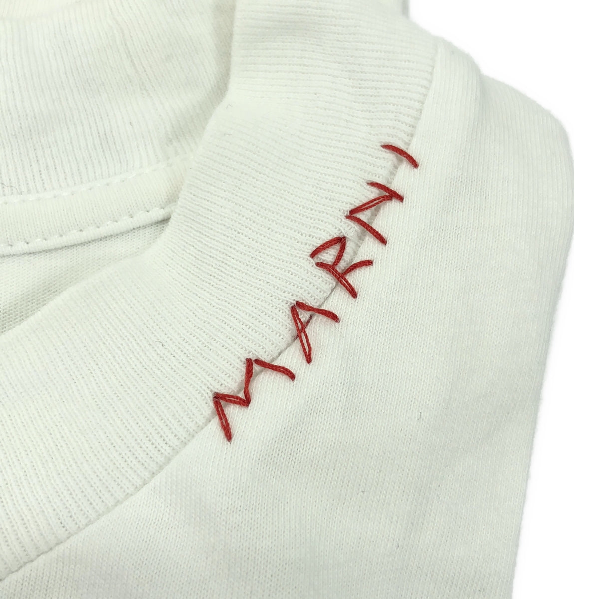 MARNI | 2024 春夏 | 有機棉三件 T 卹 (3 件套) | 尺寸 46 | 白色 | 男款