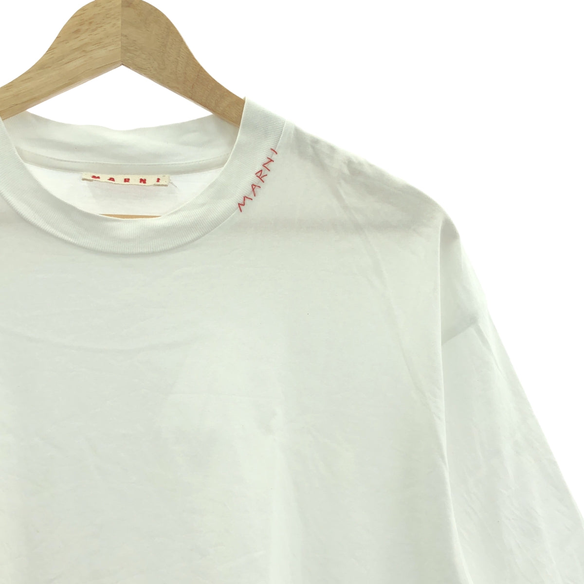 MARNI | 2024 春夏 | 有機棉三件 T 卹 (3 件套) | 尺寸 46 | 白色 | 男款