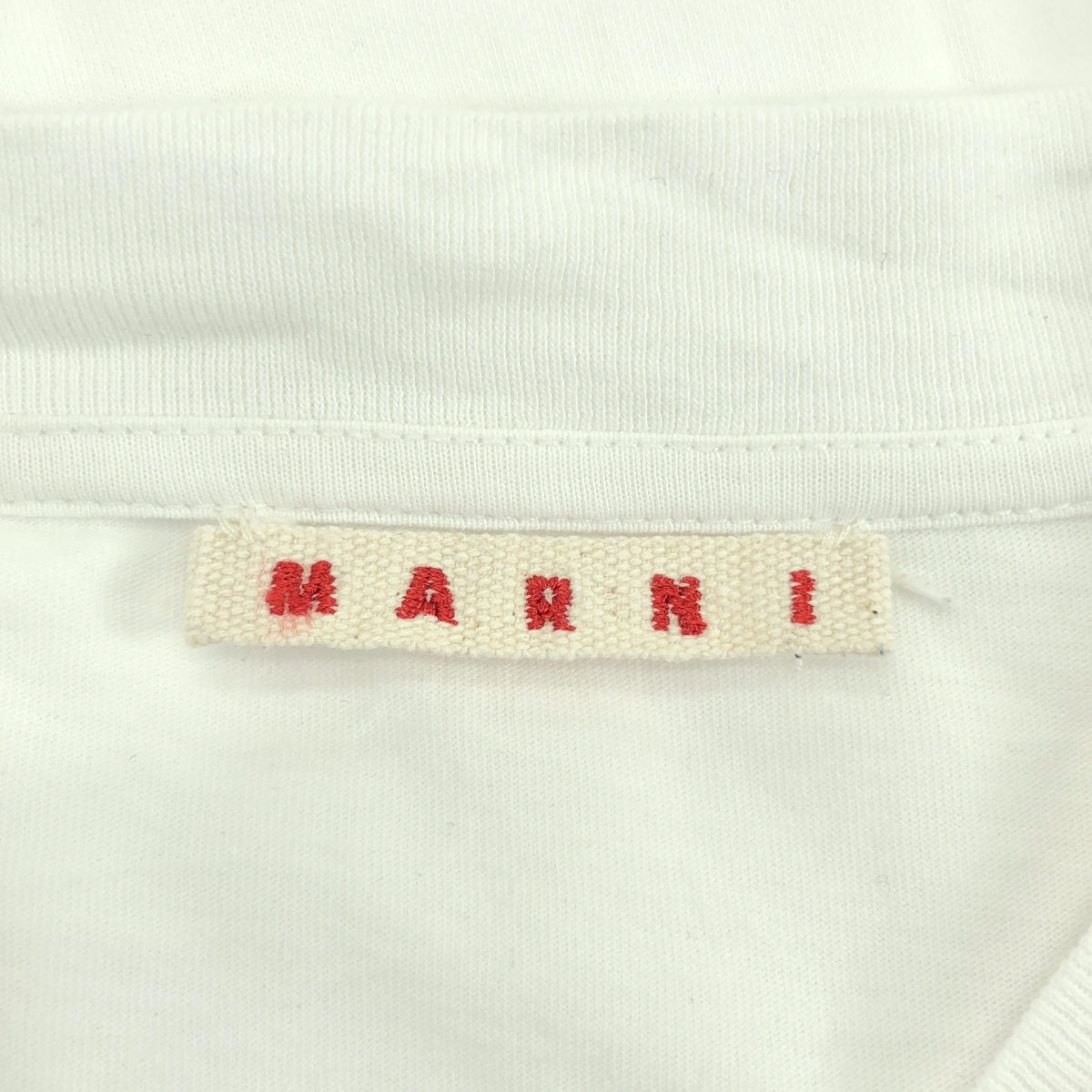 MARNI | 2024 春夏 | 有機棉三件 T 卹 (3 件套) | 尺寸 46 | 白色 | 男款