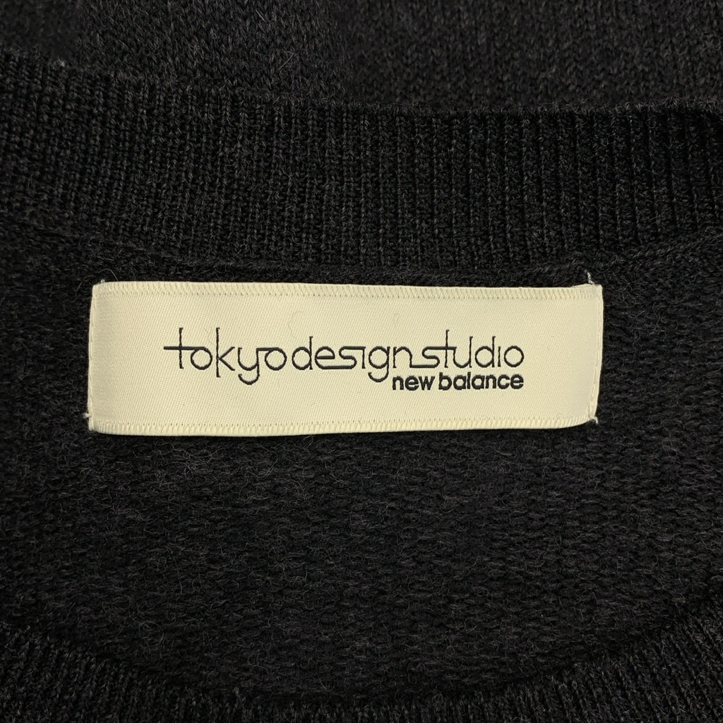TOKYO DESIGN STUDIO New Balance / トウキョウ デザイン スタジオ ニューバランス | ウール プルオーバー ニット | M | メンズ