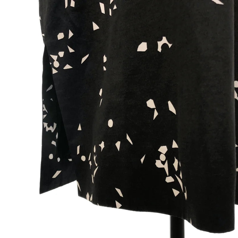 【美品】  mina perhonen / ミナペルホネン | 2025AW | star snow シルク コットン スタンドカラー ワンピース | 40 | ブラック | レディース