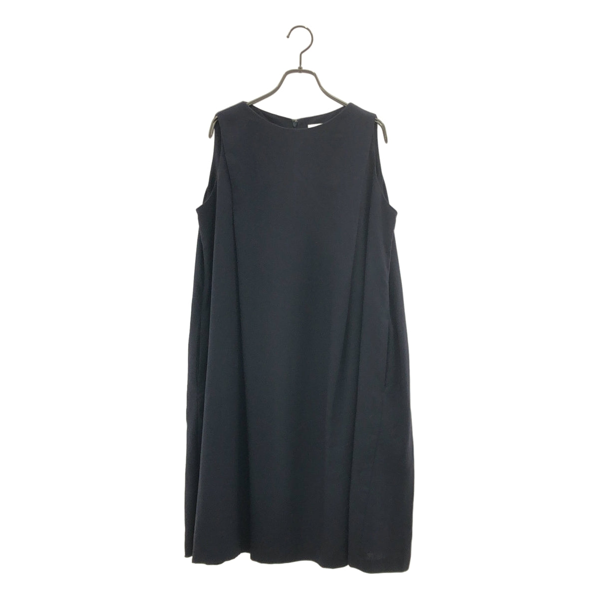 ENFOLD | 褶襉A字無袖連身裙 | 36碼 | 女裝