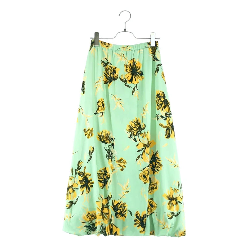 JIL SANDER / ジルサンダー | 2023AW | レーヨン フラワープリント イージースカート | 32 | レディース