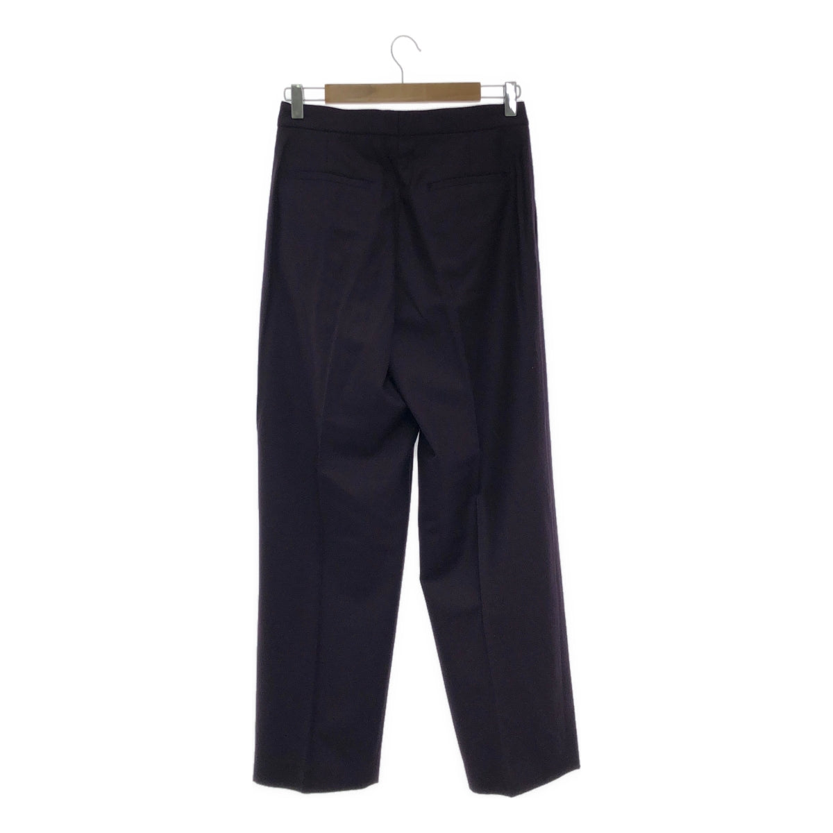 Drawer | Flannel Tuck Tapered Pants | Size 38 | Women's