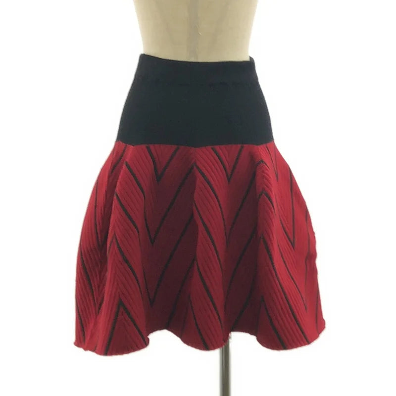 CFCL / シーエフシーエル | POTTERY HERRINGBONE MINI SKIRT ポッテリー ヘリンボーン スカート | F | レディース