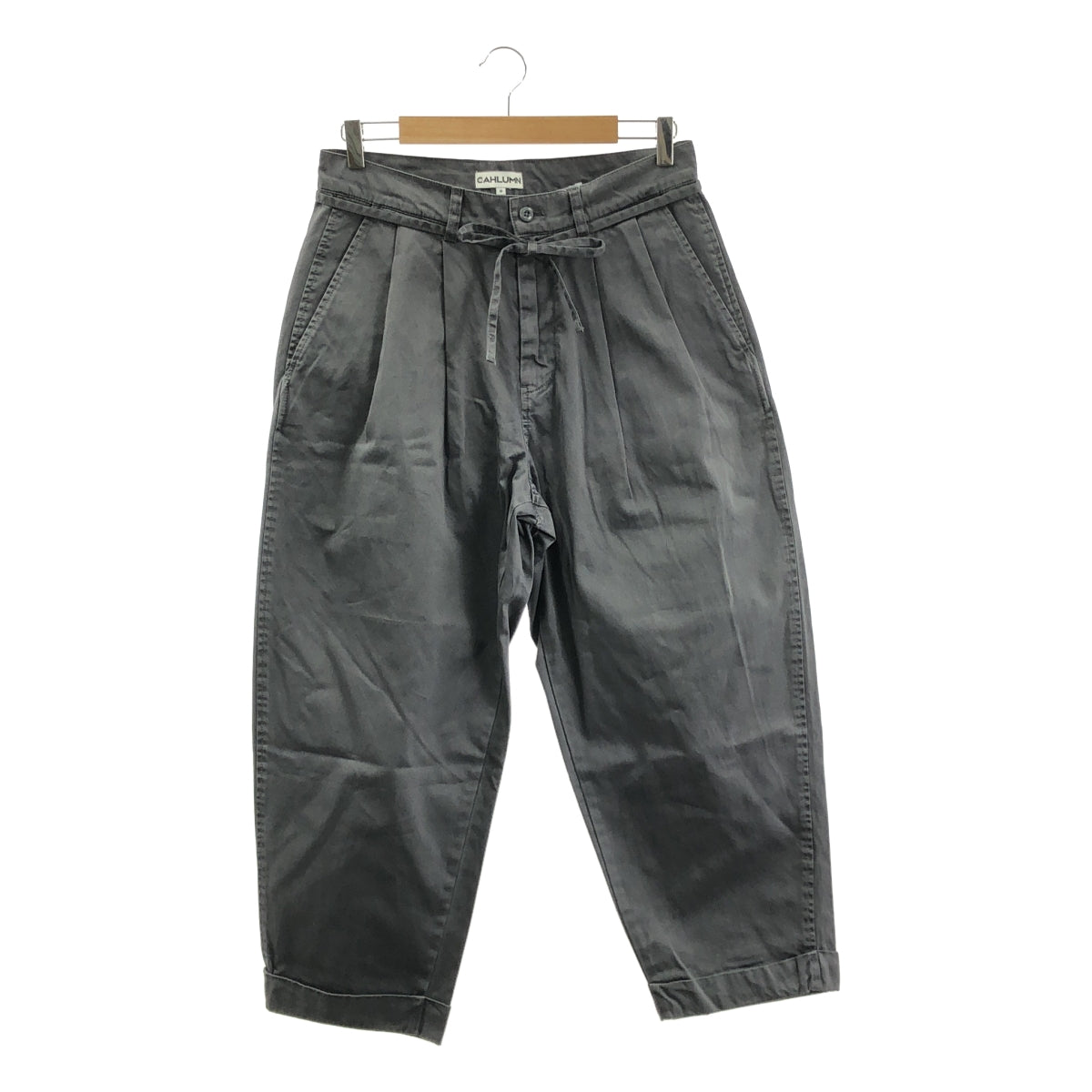 CAHLUMN / カウラム | Extra Long Staple Organic Cotton 2 Tuck Chino