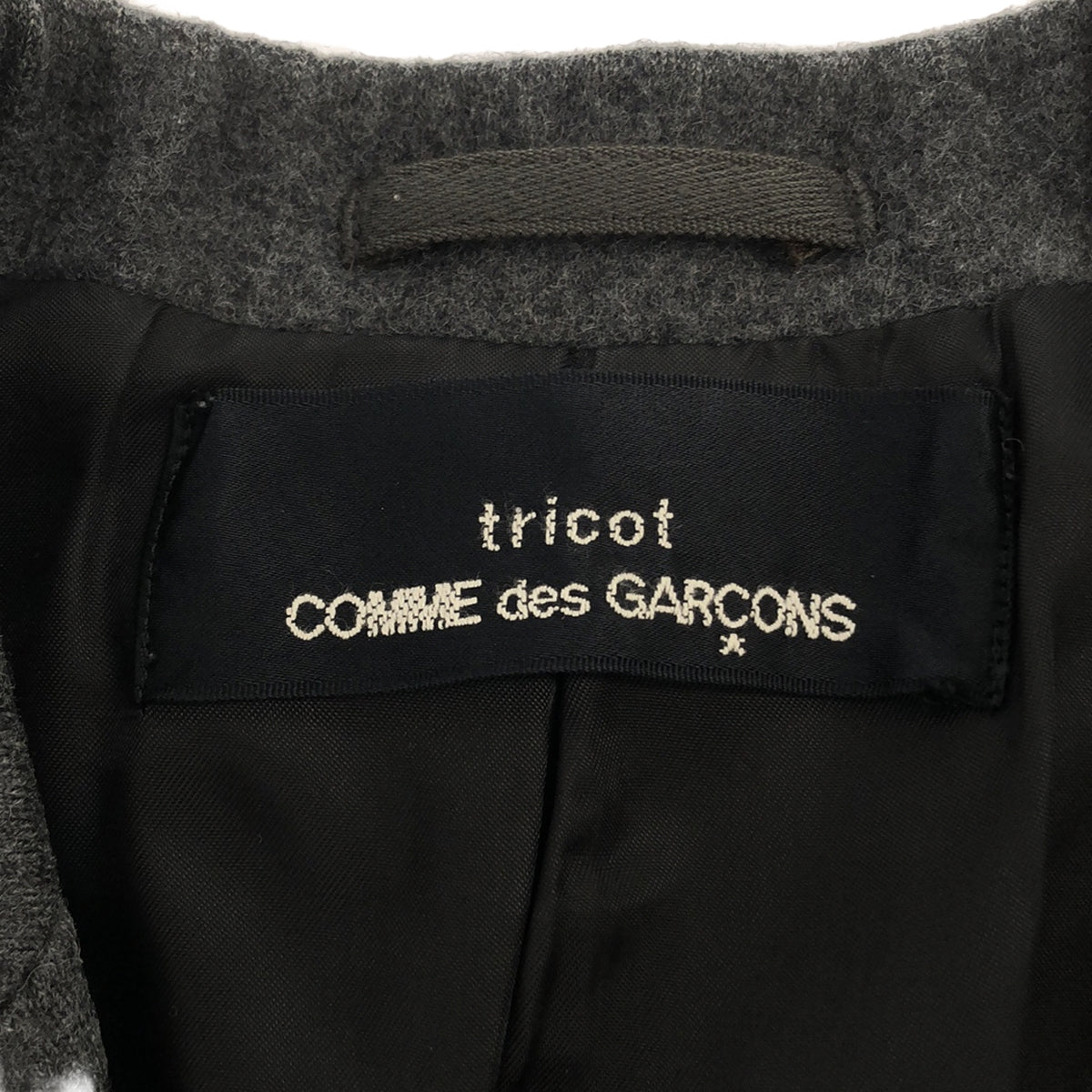 tricot COMME des GARCONS / 트리코콤 데 갤슨 | AD1998 | 울 2B 테일러드 재킷 |