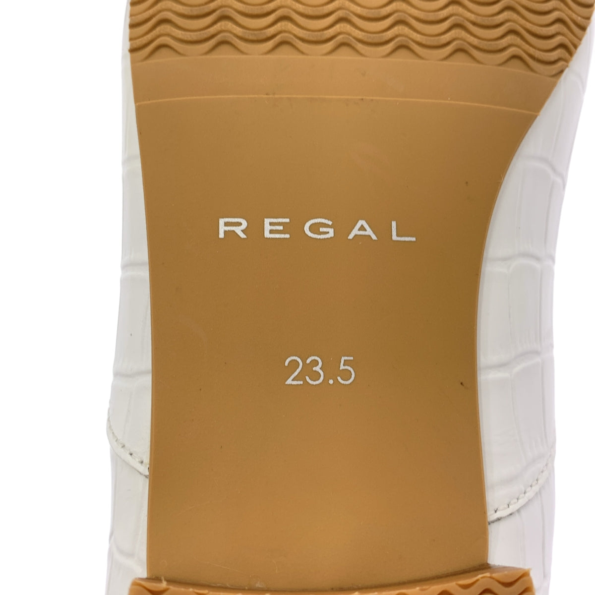 REGAL / リーガル | クロコ型押し ビット ローファー | 23.5 | レディース