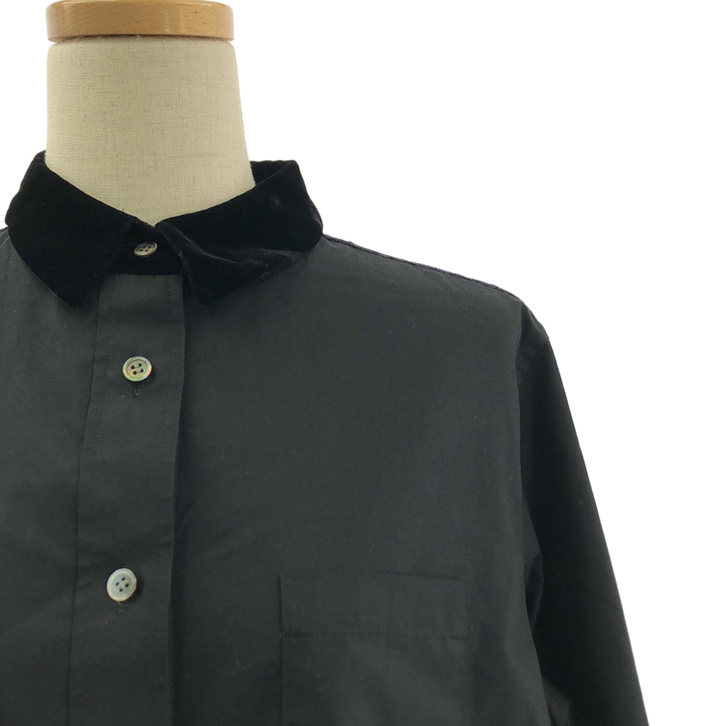 sacai / 사카이 | 다른 소재 전환 레이스 셔츠 | 2 |