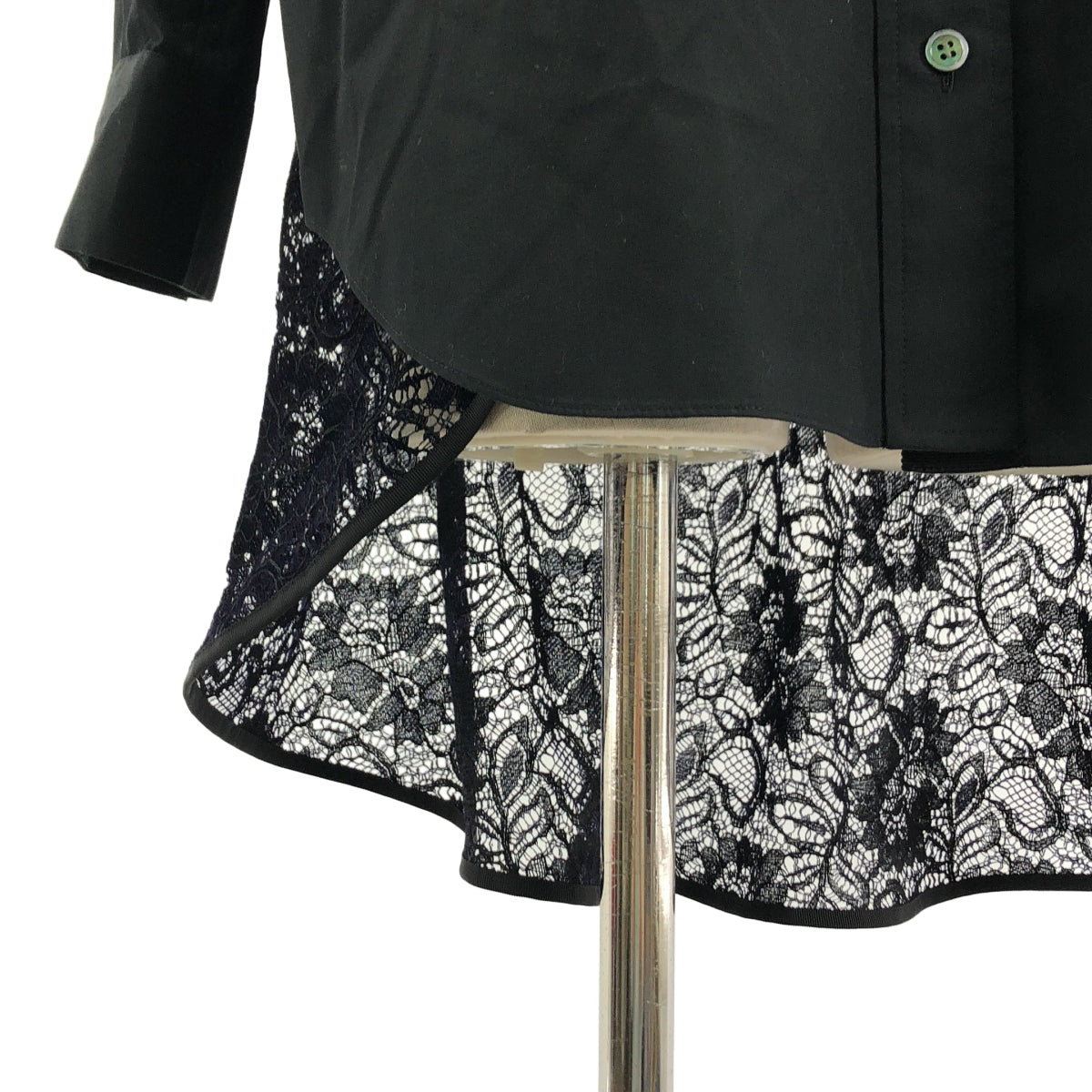 sacai / サカイ | 異素材切替 レース シャツ | 2 | レディース