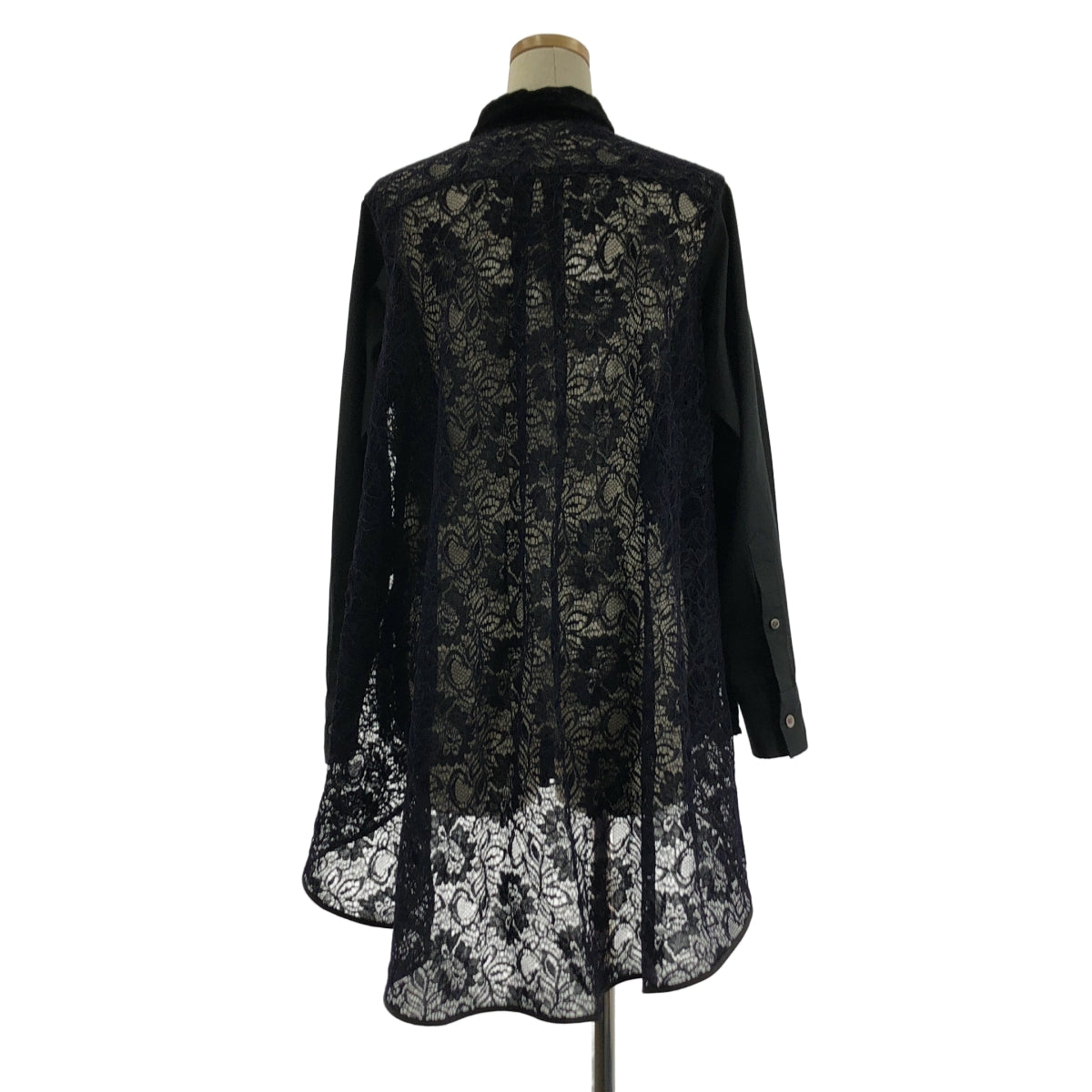 sacai / サカイ | 異素材切替 レース シャツ | 2 | レディース