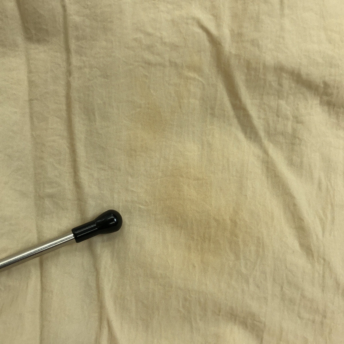 [狀況良好] DEPAREILLE |尼龍腰部抽繩大衣 |尺寸 36 |米色 |女性的