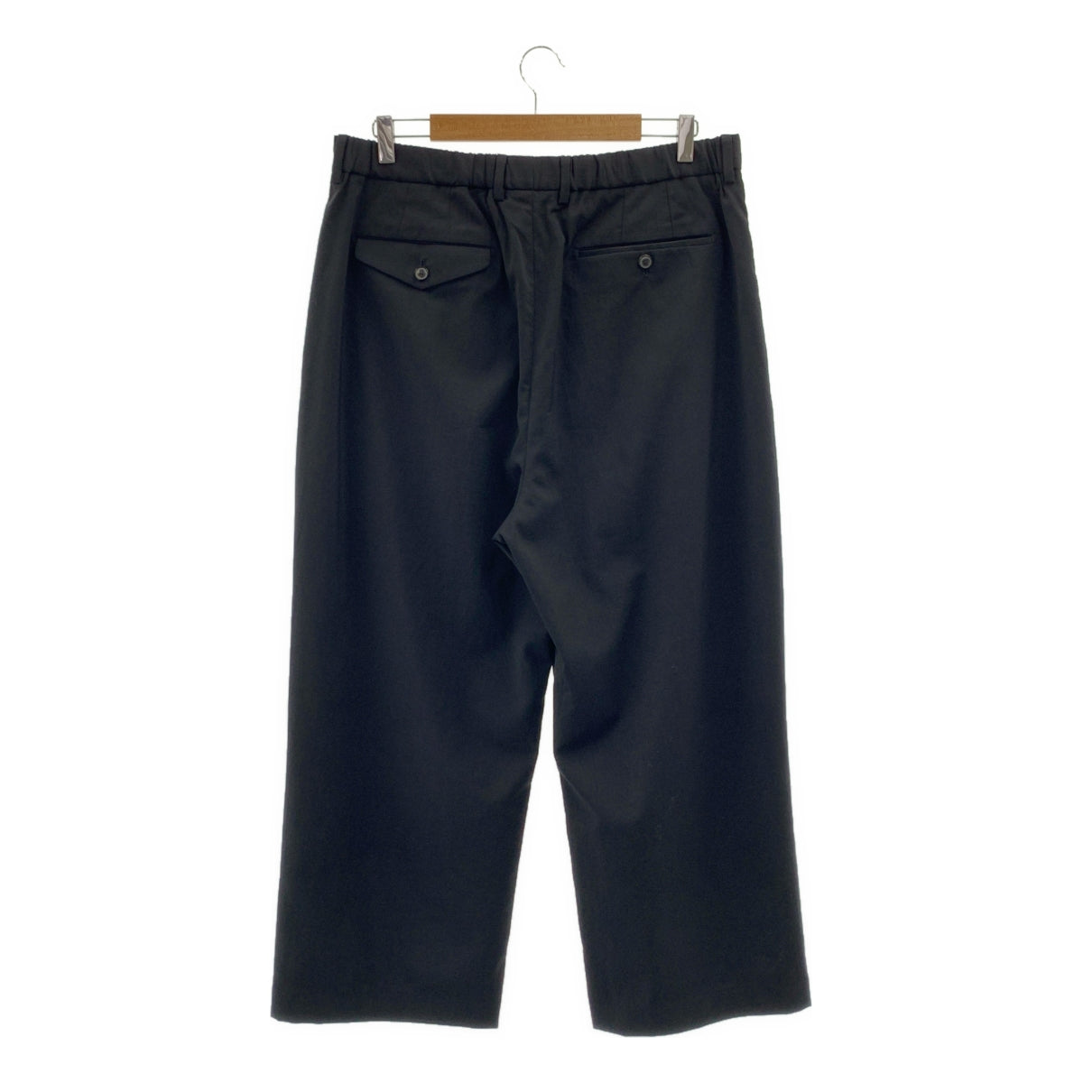 YOKO SAKAMOTO / ヨーコサカモト | ドローストリング ワイド スラックス パンツ | L | メンズ