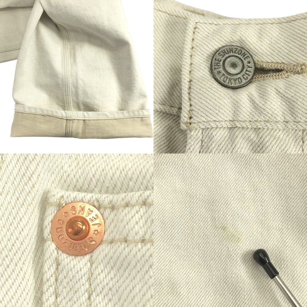 Shinzone | TOOL 牛仔褲 / 白色牛仔褲 | 尺寸 34 |