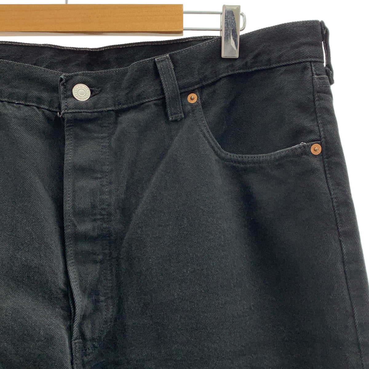 Levi's / 리바이스 | 1990s 501 버튼 뒤각인 540 데님 팬츠 | W40 L32 | 블랙 | 맨즈
