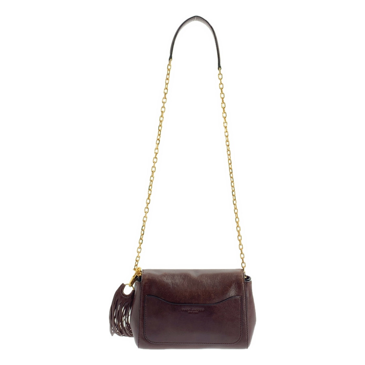 マークジェイコブス ブラウン レザー ショルダーバッグ MARC JACOBS マークジェイコブス ショルダーバッグ レディース 2Way