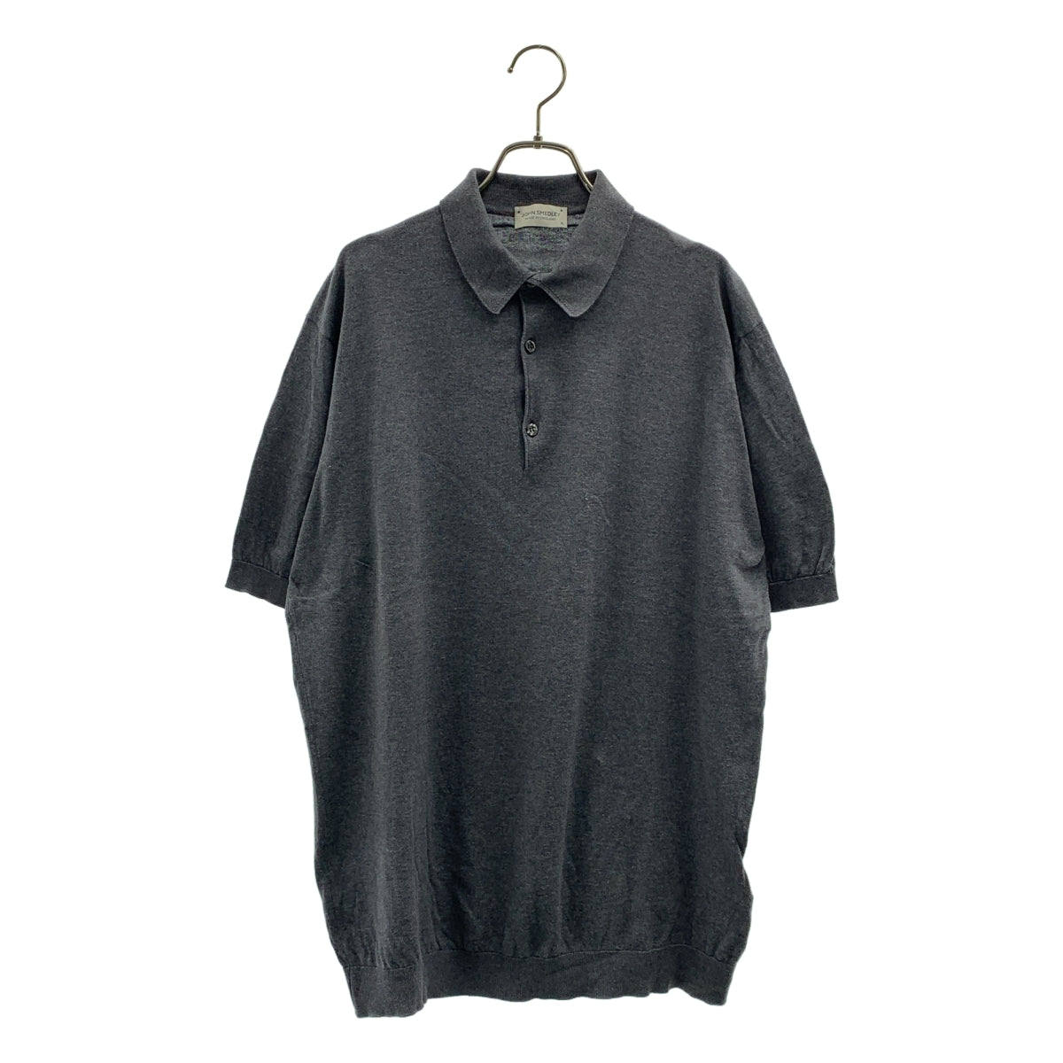 JOHN SMEDLEY / ジョンスメドレー | コットン ニット ポロシャツ | XL | メンズ