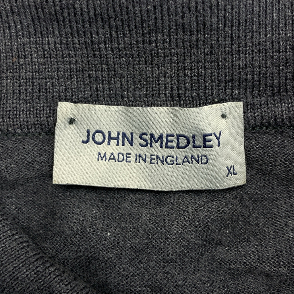 JOHN SMEDLEY / ジョンスメドレー | コットン ニット ポロシャツ | XL | メンズ