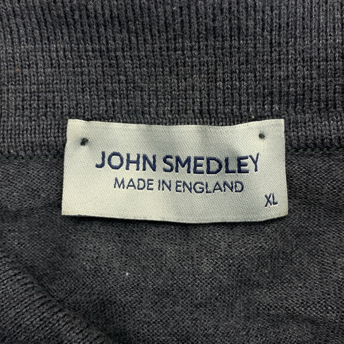 JOHN SMEDLEY / ジョンスメドレー | コットン ニット ポロシャツ | XL | メンズ