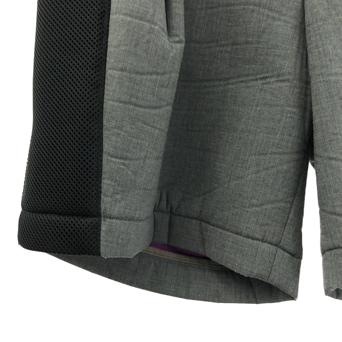 kolor / カラー | サイドメッシュ タック ワイド ショートパンツ ショーツ | 1 | メンズ