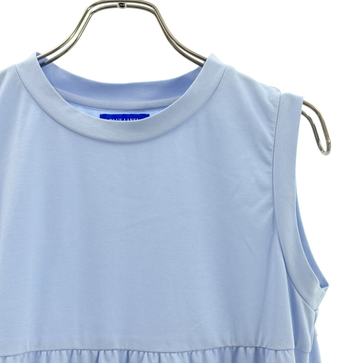 2024SS ブルーレーベル クレストブリッジ チェック ティアード