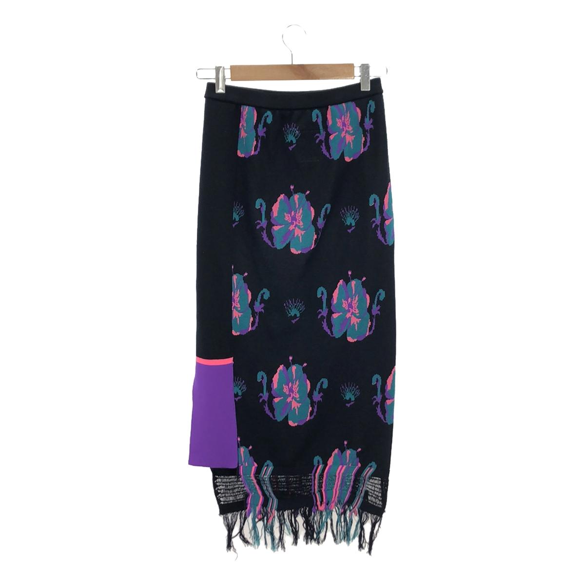 RBTXCO / RBTY | All-over print knit long skirt |