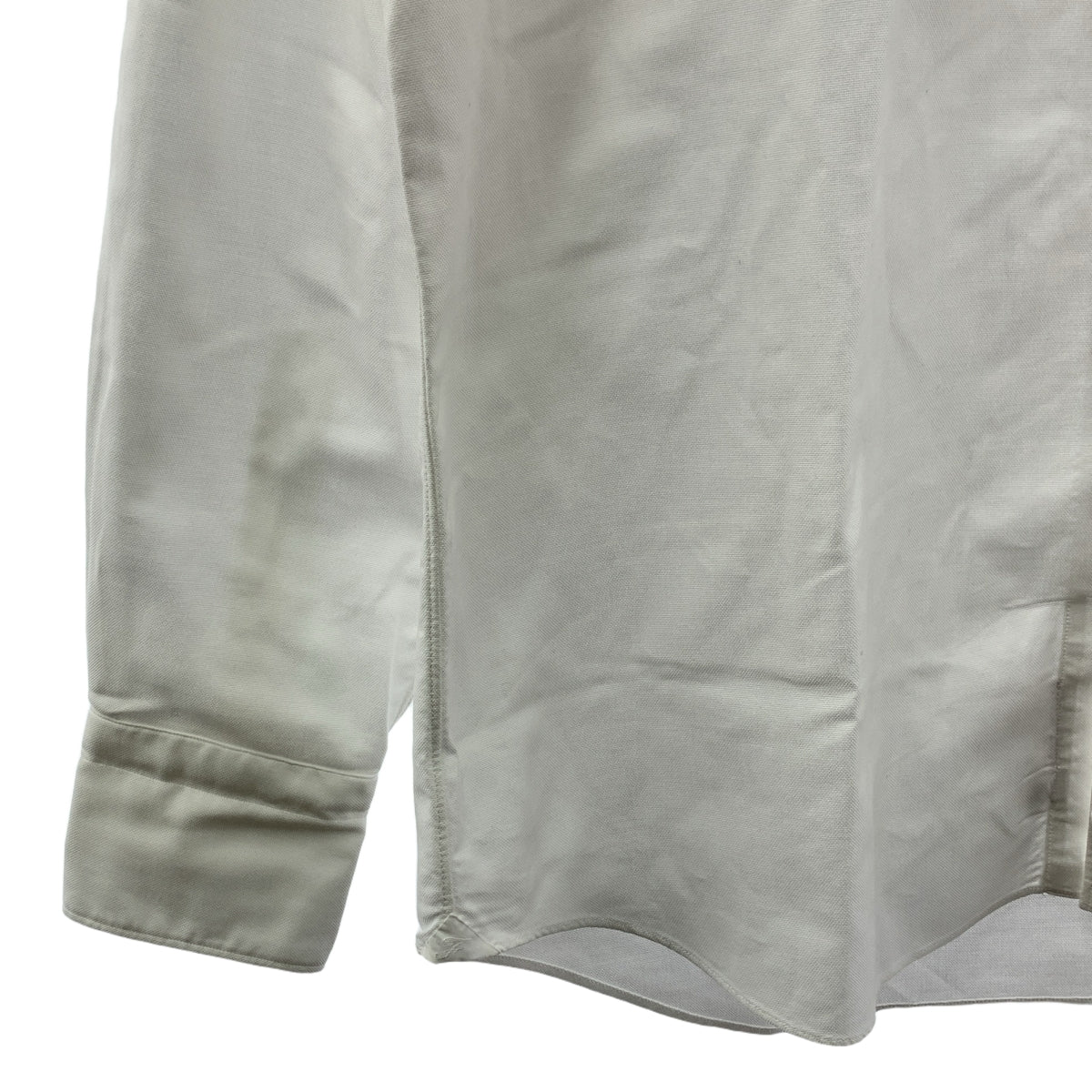 finamore / finamore | ORIGINAL CHAMBRAY / 隱形紐扣襯衫 | L | 白色 | 男款