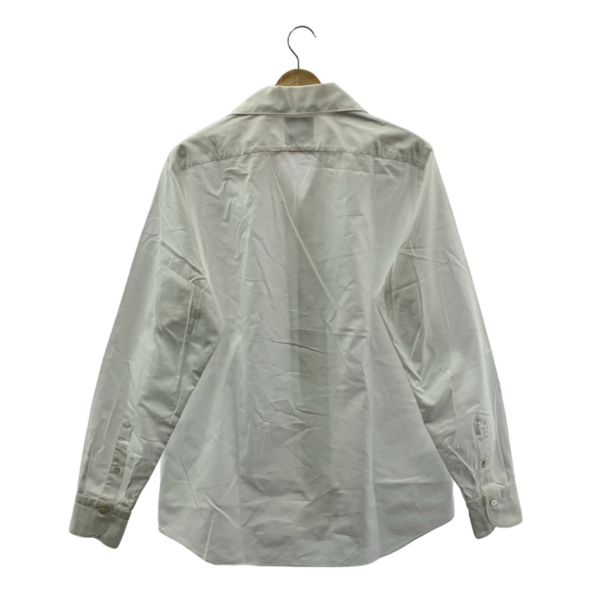 finamore / フィナモレ | ORIGINAL CHAMBRAY / 隠れボタンダウンシャツ | L | ホワイト | メンズ