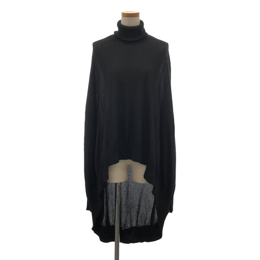 REGULATION Yohji Yamamoto / 레귤레이션 요우지야마모토 | 2021AW | H NECK SWEATER 풀오버 니트 | 2 | 여성