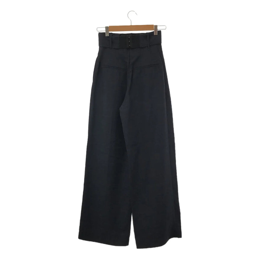 Mame Kurogouchi / 마메쿠로고우치 | 2022SS | Viscose Hemp High Waisted Trouser 하이 웨스트 팬츠 | 1 | 여성