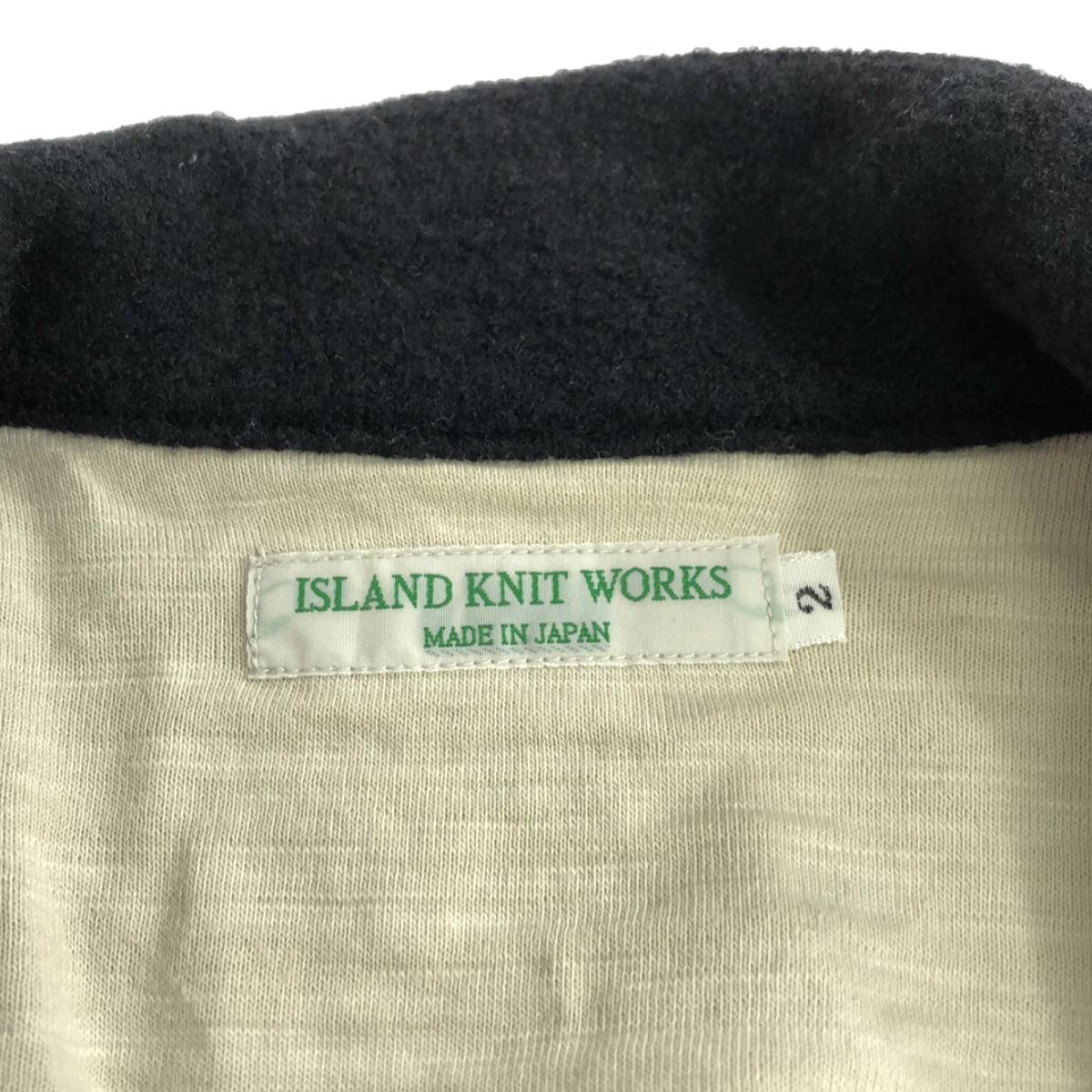 ISLAND KNIT WORKS / Island Knit Works | 3B Single Breasted Jacket | 2 | Black | Men's