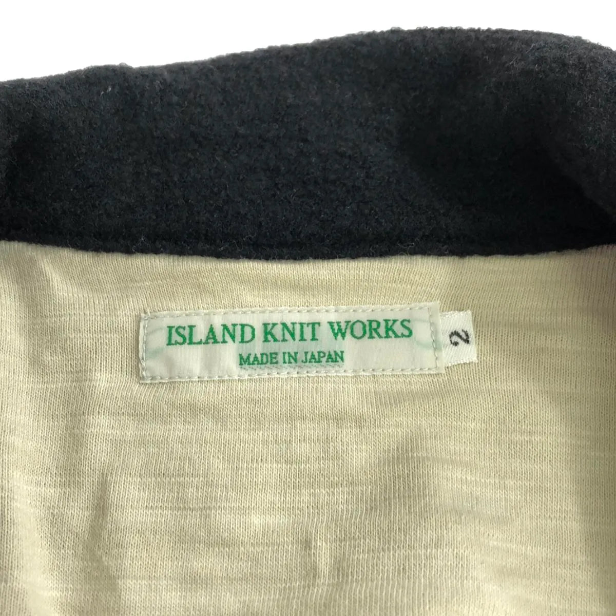 ISLAND KNIT WORKS / アイランドニットワークス | 3B シングルブレスト ジャケット | 2 | ブラック | メンズ