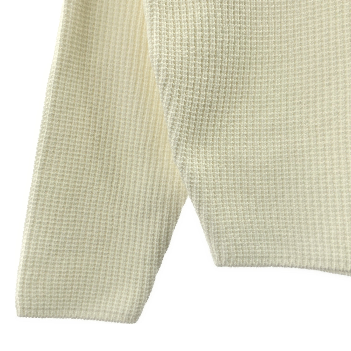 [狀況極佳] Tomorrowland BALLSEY | 2022 春夏 | 棉質聚酯羊毛百合花邊領套頭衫 | S 碼 | 白色 | 女款