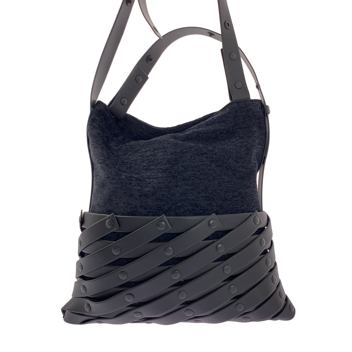 ISSEY MIYAKE / 이세이미야케 | SPIRAL GRID 나선형 그리드 2way 숄더백 |