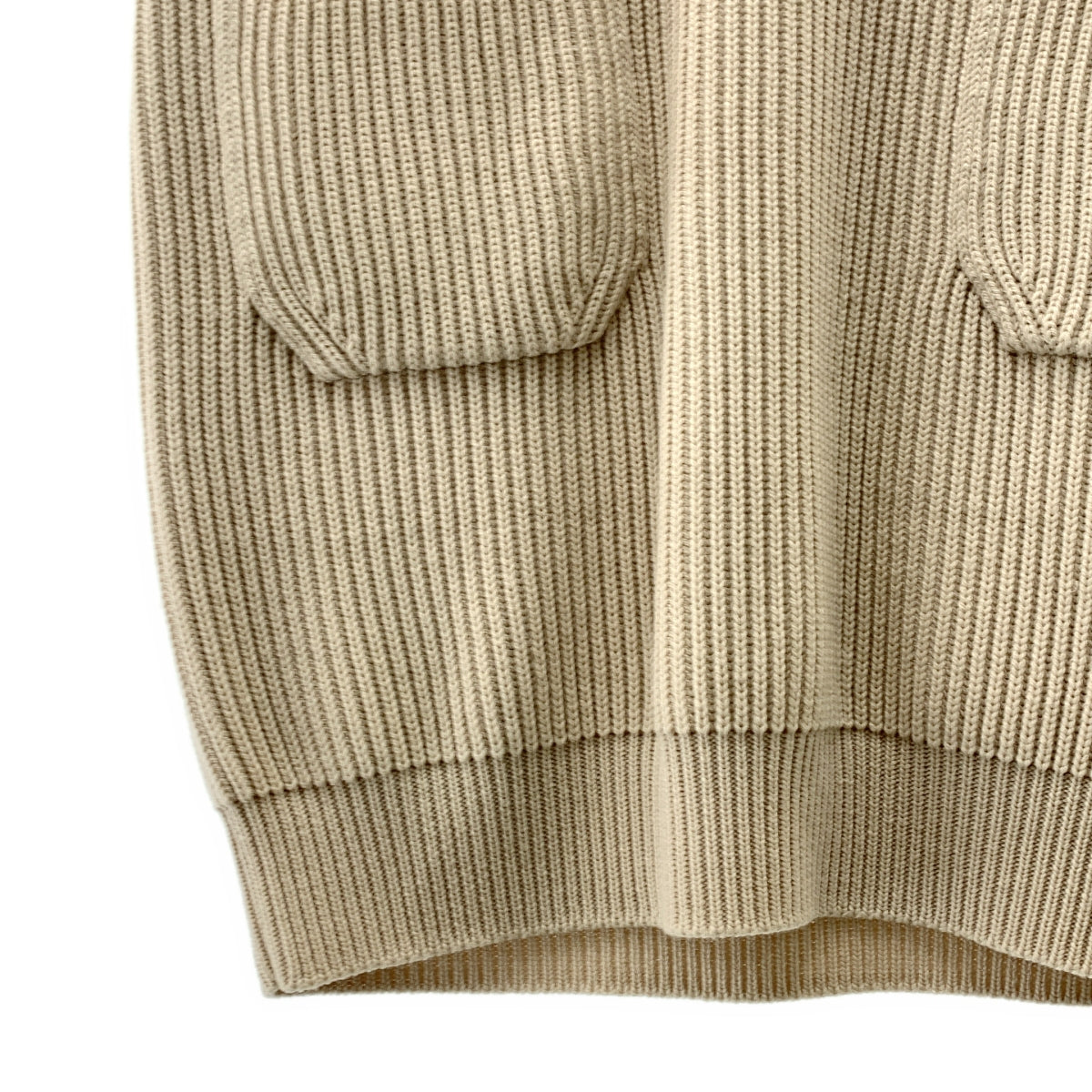 BATONER / 배트너 | 2021AW | SIGNATURE RIB V-NECK VEST / 오버 니트 베스트 | 1 | 여성